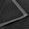 Sure-Max Moving & Packing Blankets - Heavy Duty Pro - 80" x 72" (90 lb/dz weight) - Professional Quilted Shipping Furniture Pads Black